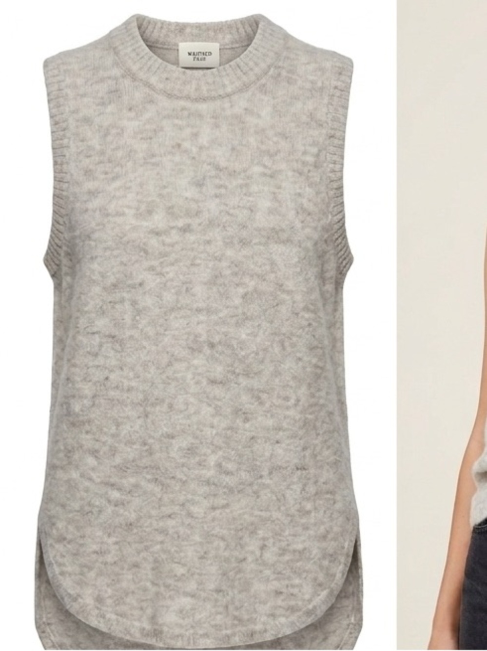 Aritzia Wilfred sweater vest - Picture 2 of 9